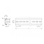 Delock DIN-Schiene 35 x 7,5 mm (19") Aluminium