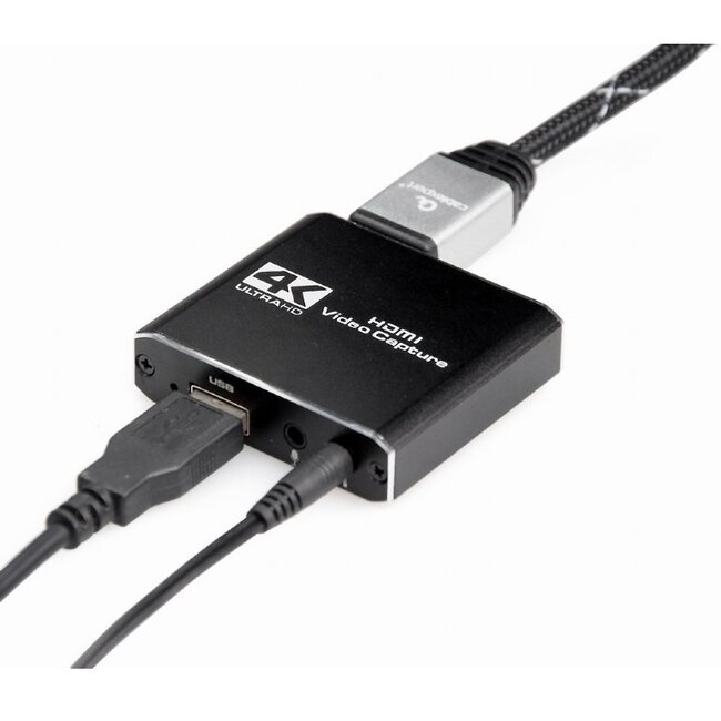 Gembird HDMI-zu-USB Audio/Video Grabber | 4K 30Hz