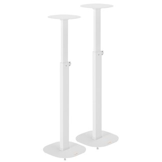 My Wall My Wall Lautsprecherständer Set | bis 10 kg | 73 - 117 cm hoch | weiß