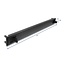 Delock 19″ 1U Blindabdeckung ABS Kunststoff schwarz mit Einrastfunktion