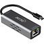 InLine® USB-C zu RJ45 PoE Adapter mit Überspannungsschutz, 33380J