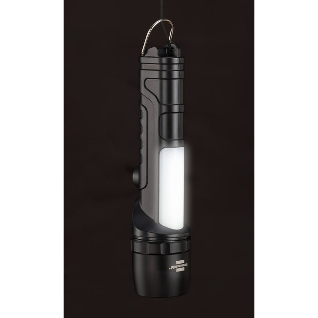 Brennenstuhl LuxPremium LED-Taschenlampe mit Orientierungslicht | 360 + 240 lm | IP54