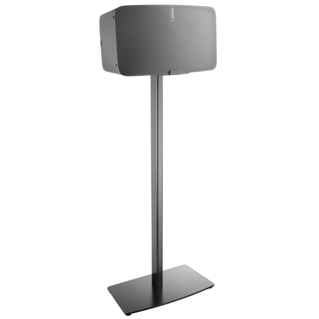 Cavus Premium Stativ für Sonos PLAY:5 und Sonos FIVE – horizontale Montage, Schwarz