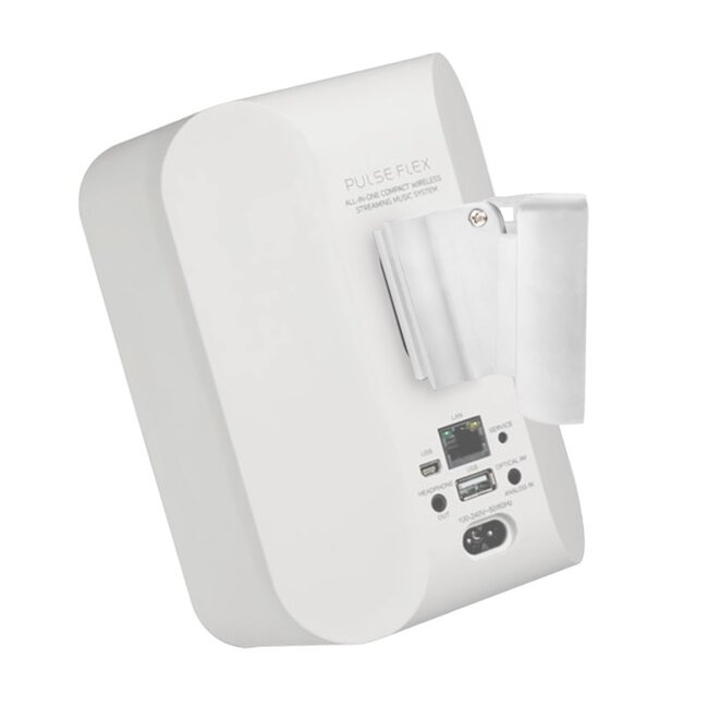 Cavus Premium Wandhalterung für Bluesound Pulse Flex & Flex 2i – Weiß