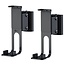 Goobay Wandhalterung Set für Sonos PLAY:1 und ONE/ONE SL | Full Motion | Schwarz