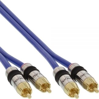 InLine InLine Tulp Stereo Audiokabel - 5 Meter