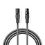 Nedis 3-pol XLR (m) - 3-pol XLR (w) DMX-Kabel - 1,5 Meter