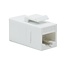 UTP CAT6 Gigabit Keystone Modul RJ45 - RJ45 - kompakt / weiß