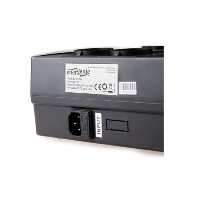 Energenie USV mit 4 Anschlüssen - 650VA - 390W / Schwarz