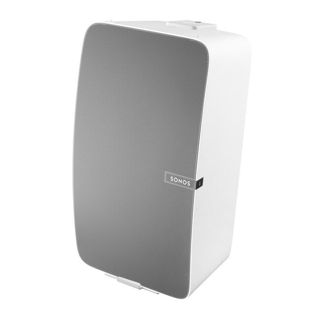 Cavus Premium Wandhalterung für Sonos PLAY:5 und Sonos FIVE - Vertikale Montage / Weiß