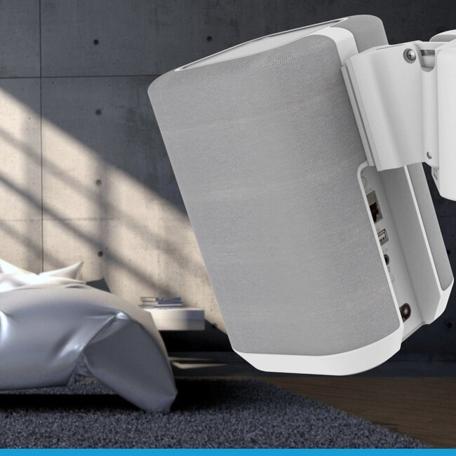 Cavus Premium Wandhalterung für Denon Home 150 / Weiß