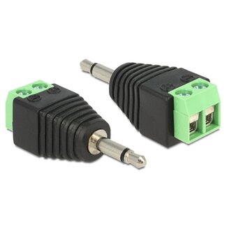 Dolphix 3,5mm Klinkenstecker (m) 2-poliger Mono Anschlussblock