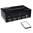 HDMI Umschalter/Splitter 2x2 mit Audio Extractor - HDMI2.0 (4K 60Hz)