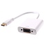 Mini HDMI zu VGA + 3,5mm Klinke & Micro USB Adapter Weiß - 0,15 m