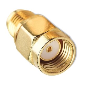 Dolphix RP-SMA (m) auf RP-SMA (w) Adapter | 50 Ohm