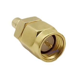 Dolphix SMA Stecker - SMB Buchse Adapter | 50 Ohm