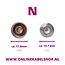 N (w) - BNC (m) Adapter - 50 Ohm