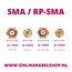 N (m) - SMA (m) Adapter - 50 Ohm
