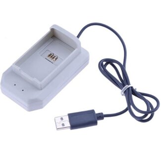 Dolphix Ladestation für Xbox 360 Controller Akku - Weiß
