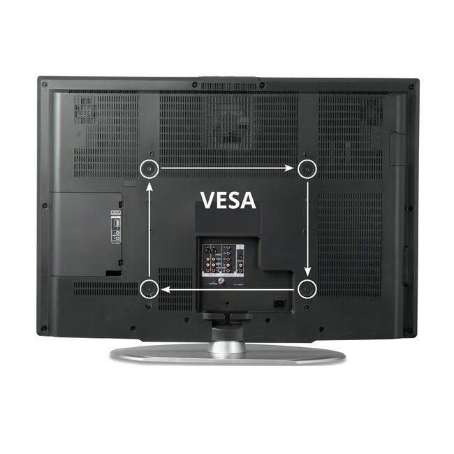 Goobay VESA Adapter 50/75/100 auf 200/100/200 schwarz