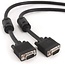 Premium VGA Monitor Kabel mit Ferritkernen - CU Kupferleiter / Schwarz - 3 Meter