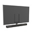 Cavus Premium Rahmen für verschiedene Yamaha Soundbars / Schwarz