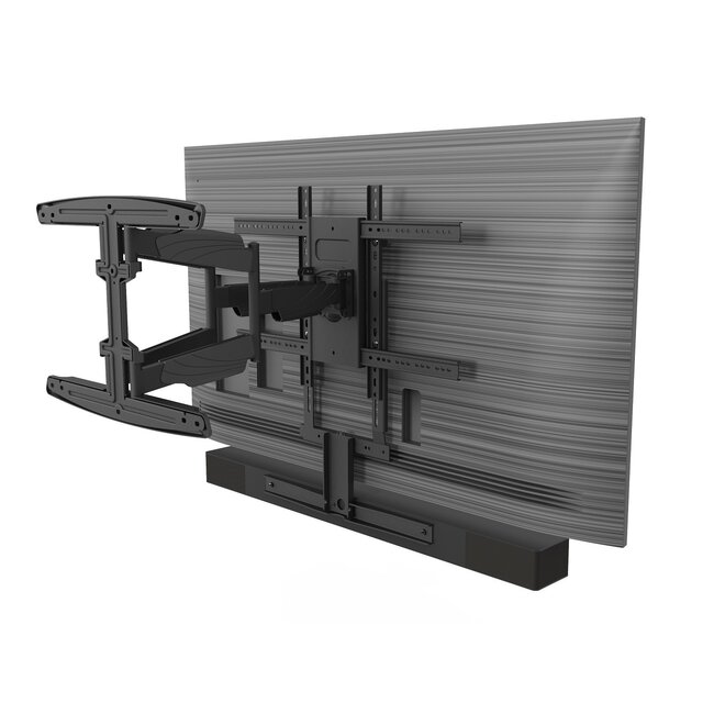 Cavus Premium Rahmen für verschiedene Yamaha Soundbars / Schwarz