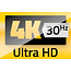 HDMI-Kabel 90° Winkelstecker (links/links) HDMI 2.0 4K60Hz HDR 0,15m