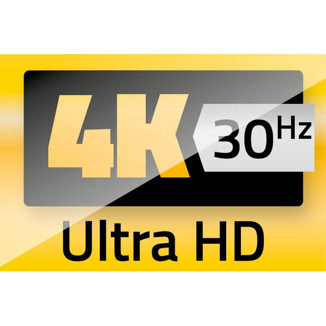 HDMI-Kabel 90° Winkelstecker unten/unten HDMI2.0 4K60Hz HDR 1,8m