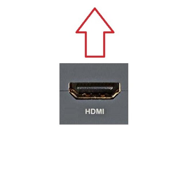 HDMI-Kabel 90° Winkelstecker (oben/oben) HDMI 2.0 4K60Hz HDR 0,60 m