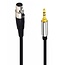 Mini XLR (w) - 3,5mm Klinke (m) Audiokabel - 0,50 Meter