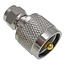 UHF-Stecker (m) - F-Stecker (m) Adapter | 50 Ohm