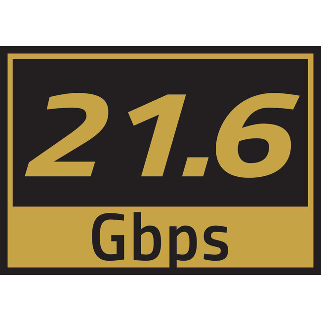 DisplayPort Kabel - DP1.2 (4K 60Hz) - CCS Leiter / Schwarz - 1 Meter