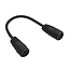 DIN 8-poliger Lautsprecheradapter / Schwarz - 0,20 m