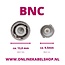 BNC (m) - UHF (m) Adapter - 50 Ohm