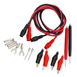 Dolphix Multimeter Prüfleitung Set - 16-teilig - 1000V/20A