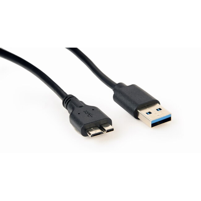 USB 3.0 externe 2,5" SATA HDD-Gehäuse 9,5 mm, transparent