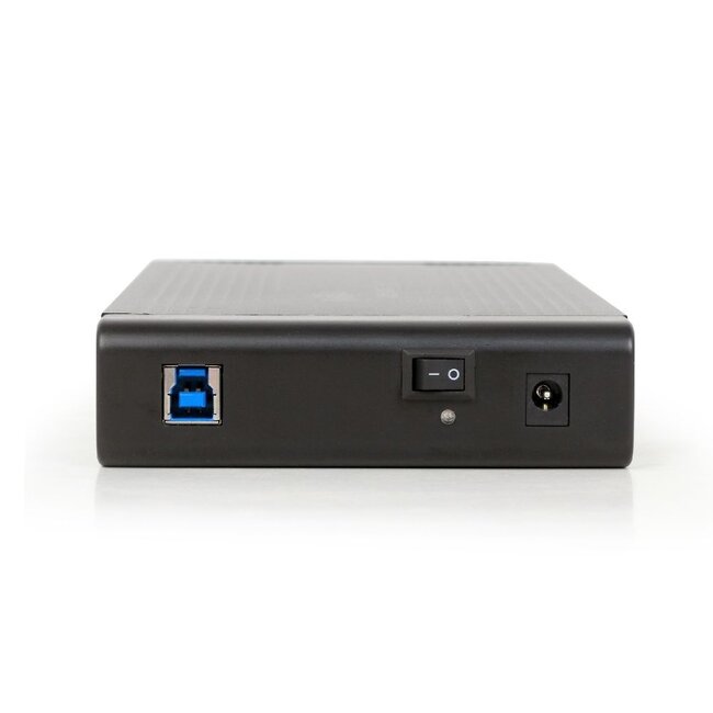 Externe 3,5" SATA HDD-Gehäuse USB 3.0 Schwarz