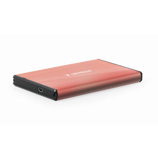 Gembird Externe 2,5" SATA HDD-Gehäuse USB 3.0 Rosa (gebürstet)