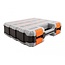 Delock Sortierbox mit 34 Fächern 320 x 270 x 80 mm Orange/Schwarz