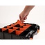 Delock Sortierbox mit 34 Fächern 320 x 270 x 80 mm Orange/Schwarz