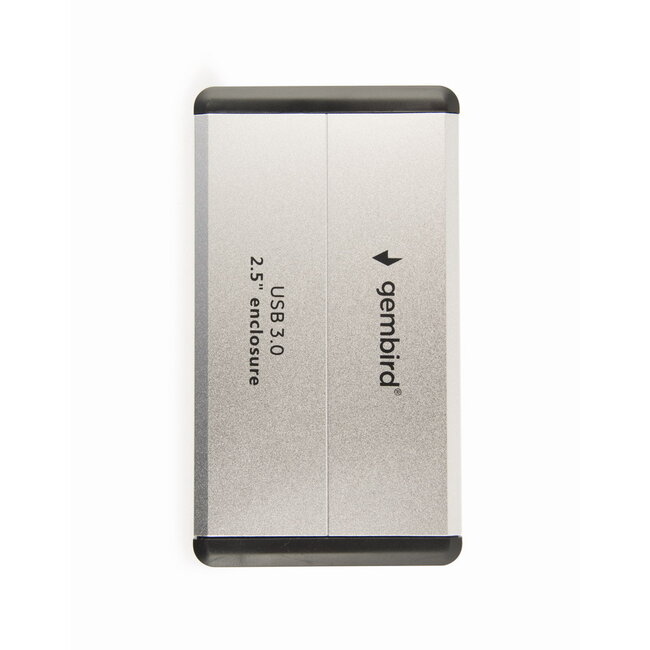 Externe 2,5" SATA HDD-Gehäuse USB 3.0 Silber