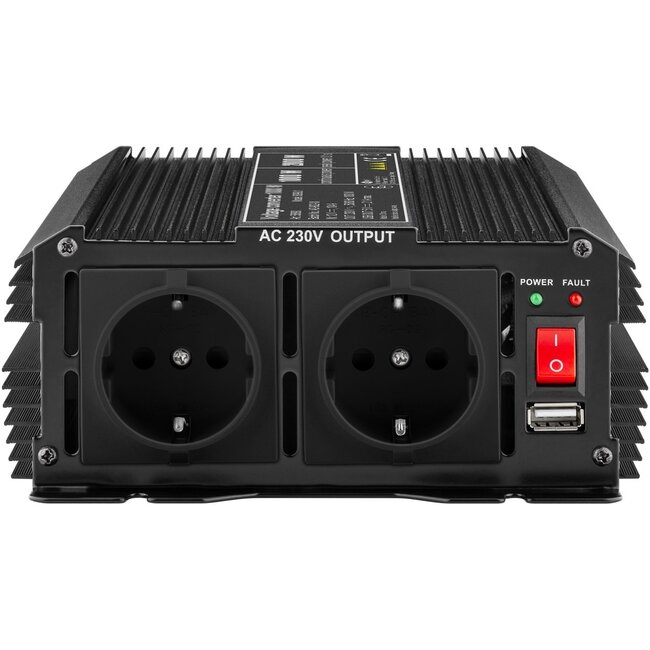 Goobay Spannungswandler DC/AC (12 V - 230 V/1000 W)