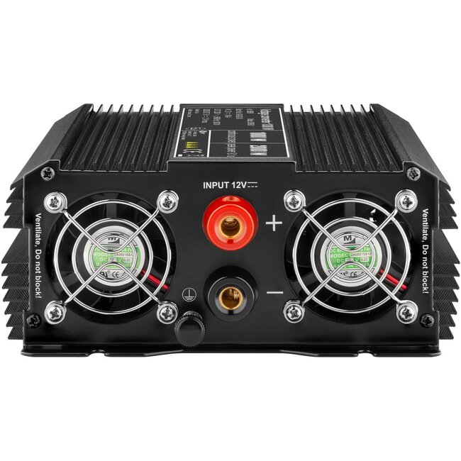 Goobay Spannungswandler DC/AC (12 V - 230 V/1000 W)