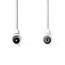Koaxialkabel | IEC Stecker | IEC Buchse | Vernickelt | 120 dB | 75 Ohm | Vierfach Geschirmt | 2,00 m | Rund | PVC | Weiß | Beschriftet