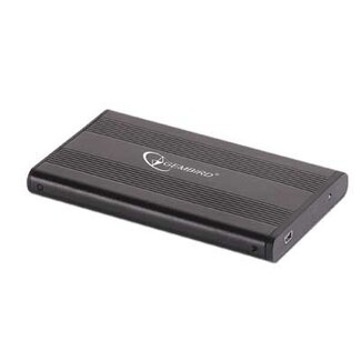 Gembird Externe 2,5'' SATA HDD-Gehäuse USB 2.0 Schwarz