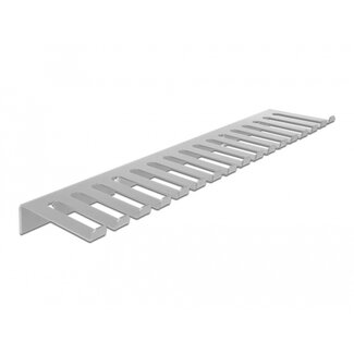 DeLOCK Delock Kabelhalter 325 x 90 mm zur Wandmontage grau