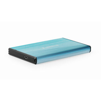 Gembird Externe 2,5'' SATA HDD-Gehäuse USB 3.0 Blau (gebürstet)