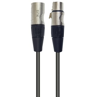 NJS NJS/Rean Profi XLR (m) - XLR (w) Audiokabel | 6 Meter