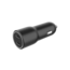 2-Port USB Auto-Ladegerät, 4.0 A, Schwarz
